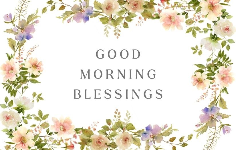 Good Morning Blessings